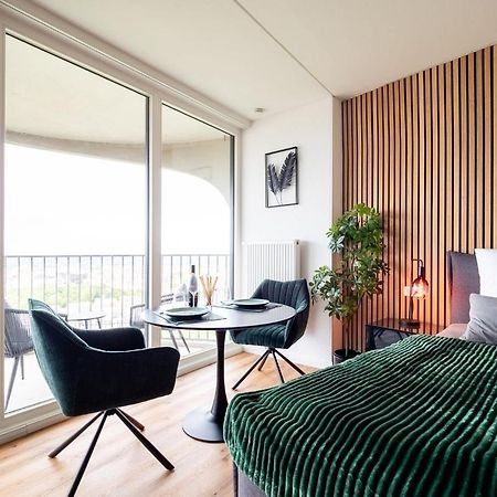Hotel Tower I 26Th Floor I Boxspring I Nespresso Augsburg Exterior foto