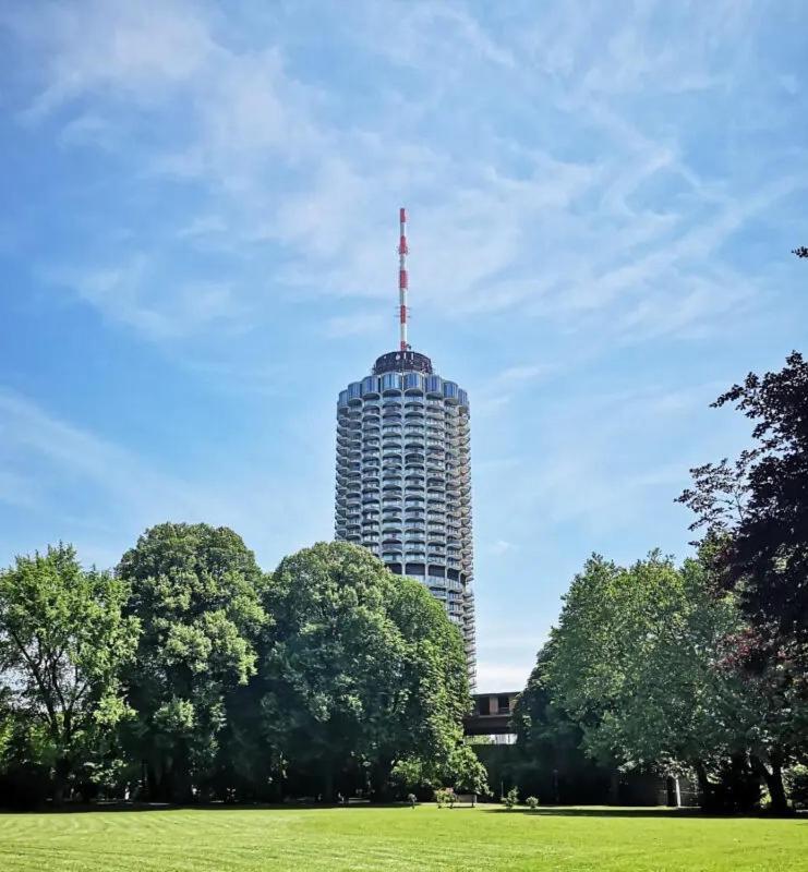 Hotel Tower I 26Th Floor I Boxspring I Nespresso Augsburg Exterior foto
